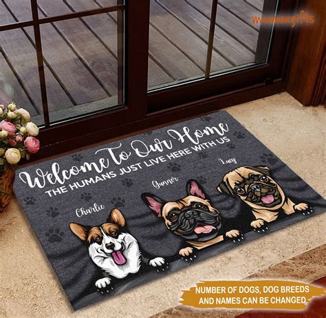Custom Doormat Pets