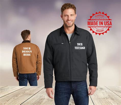 Custom Embroidered Work Jackets