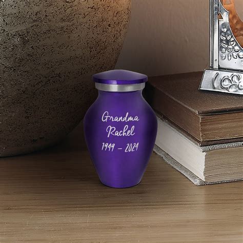 Custom Engraved Keepsake Urn