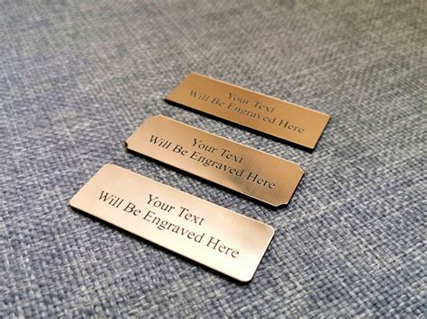 Custom Engraved Plates