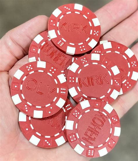 Custom Engraved Poker Chips