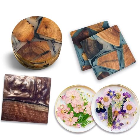 Custom Epoxy Resin Coasters