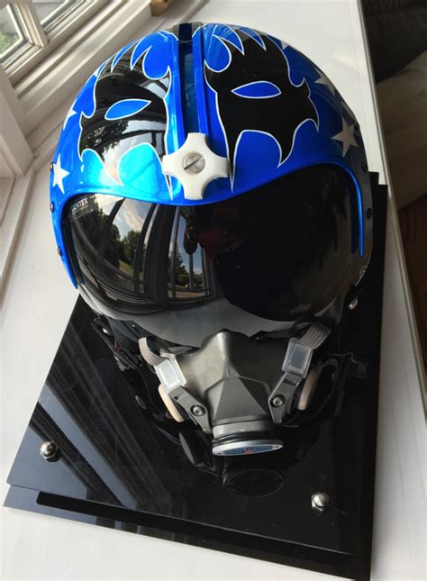 custom fighter pilot helmet