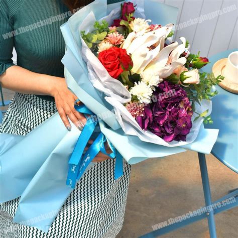 Custom Flower Wrapping Paper