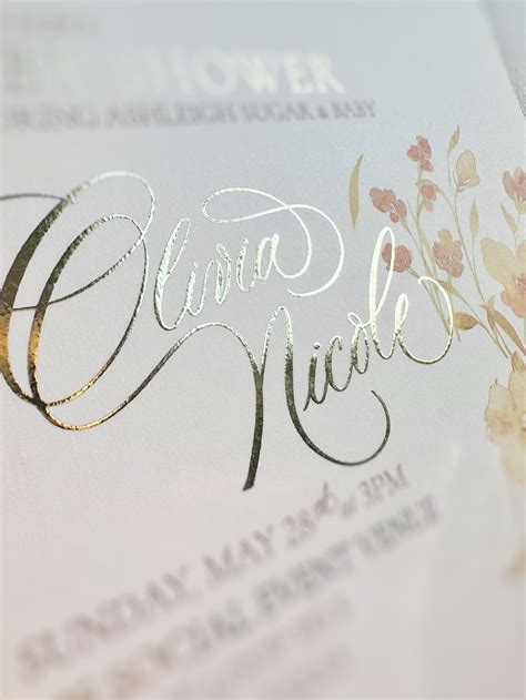 Custom Foil Invitations