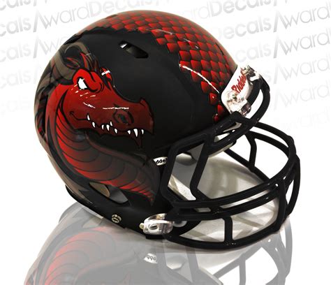 custom football helmet decals stickers