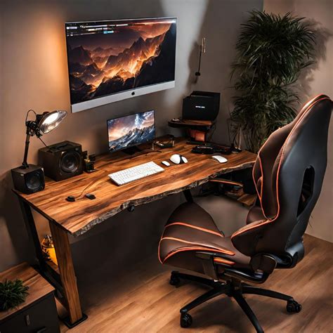 Custom Gaming Pc Desk Setup