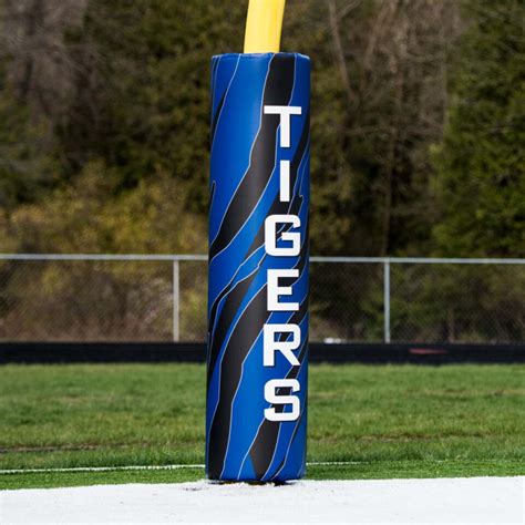 custom goal post pads