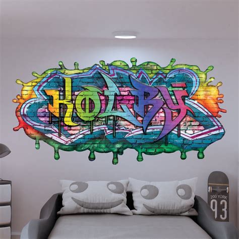 Custom Graffiti Wall Decal