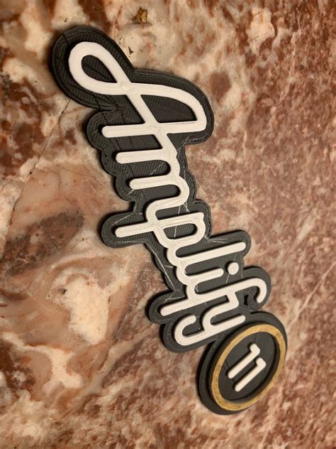 Custom Guitar Amp Badges