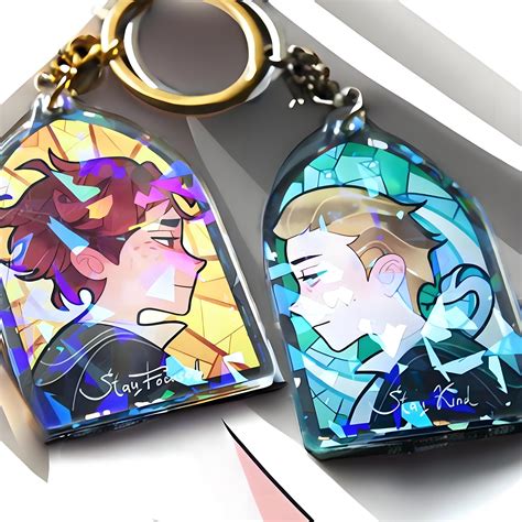 Custom Holographic Keychains