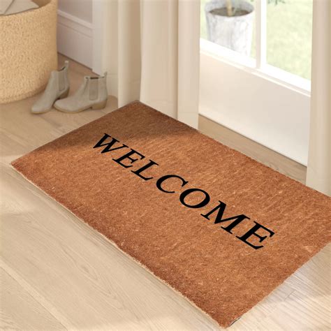 Custom Jute Doormat