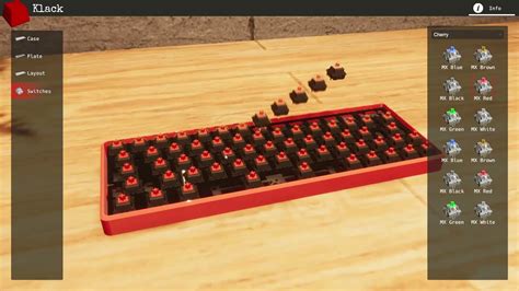 custom keyboard builder simulator
