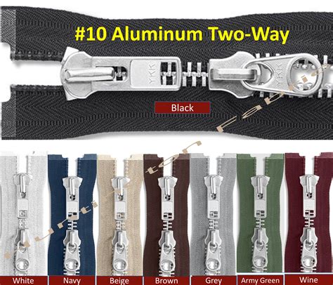 Custom Length Zippers