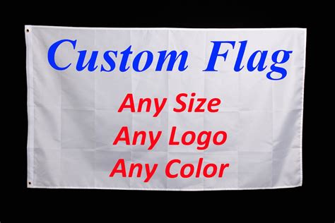 Custom Logo Flags And Banners