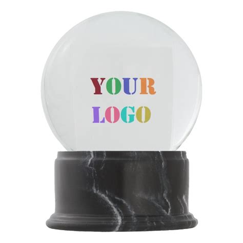 Custom Logo Snow Globes