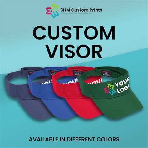 Custom Logo Visor
