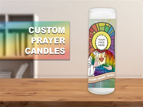 Custom Made Prayer Candles