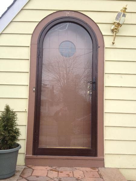 custom made storm doors aluminum