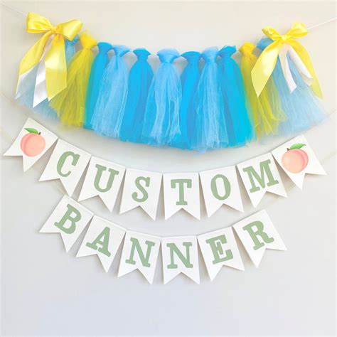 Custom Made String Banner
