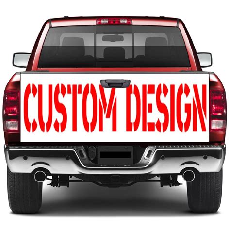 Custom Made Tailgate Wrap
