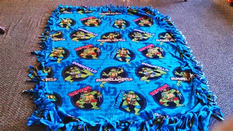 Custom Made Tmnt Blanket