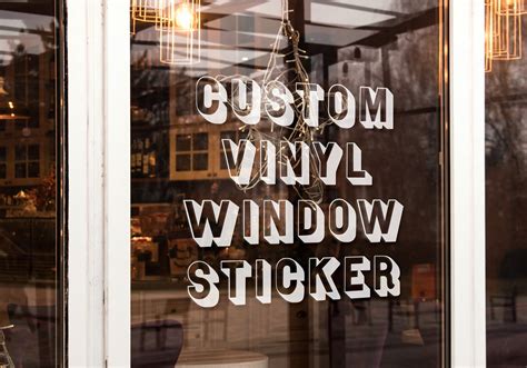 custom made window clings