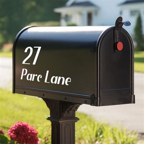 custom mailbox stickers