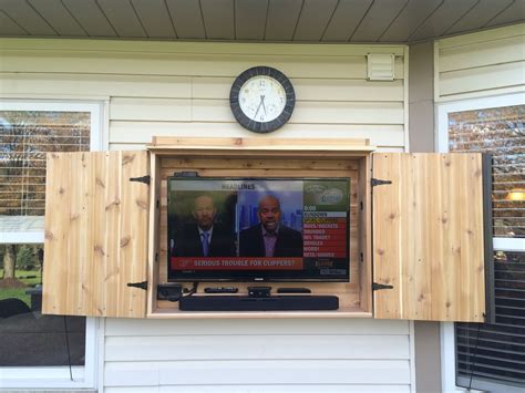 custom outdoor tv cabinets