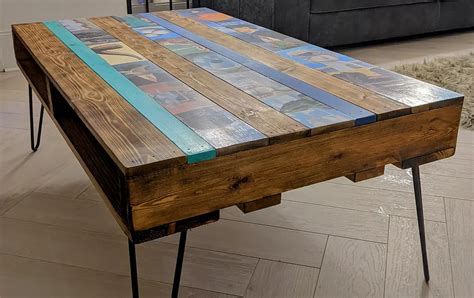 Custom Painted Coffee Table Ideas