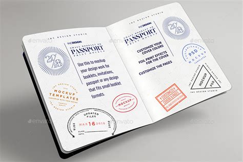 Custom Passport Booklet