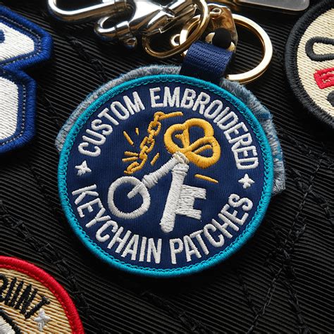 Custom Patches Keychain