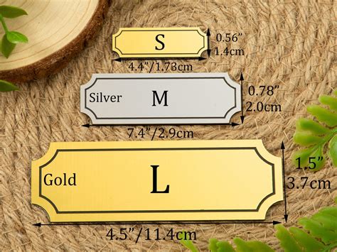 Custom Personalized Name Plates