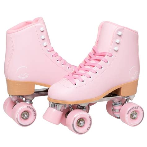 Custom Pink Roller Skates