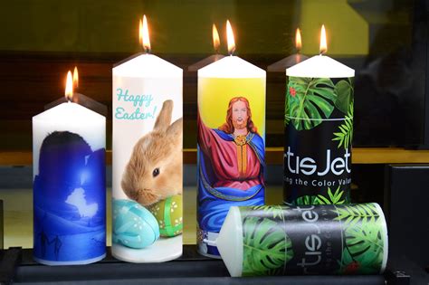 Custom Printed Candles