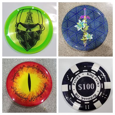 custom printed frisbee golf discs