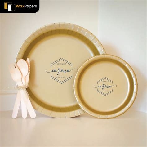 Custom Printed Paper Plates