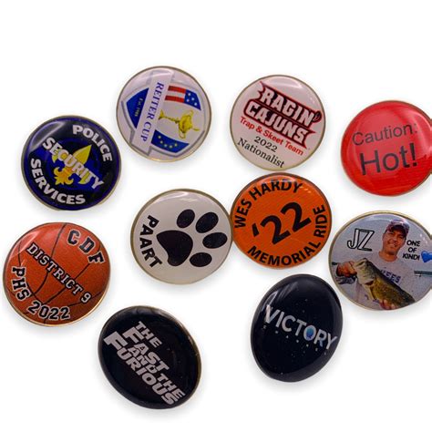 Custom Round Lapel Pins