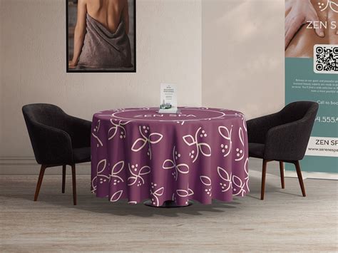 Custom Round Tablecloths