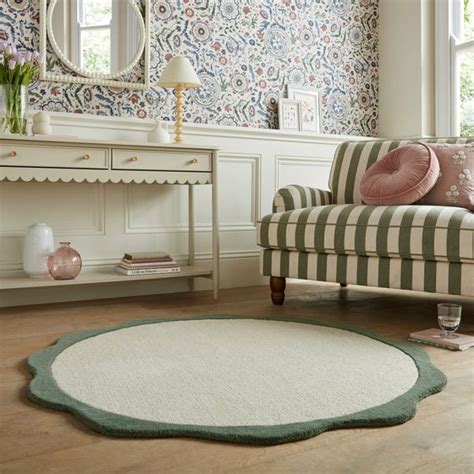 Custom Round Wool Rug
