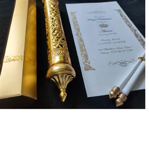 Custom Scroll Invitations