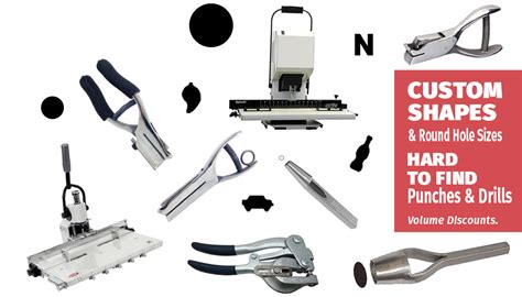 custom shape hole puncher