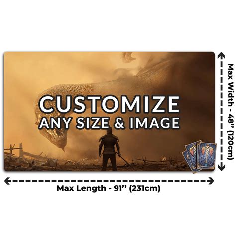Custom Size Playmats