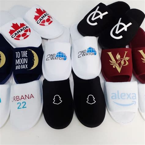 Custom Slippers With Logo