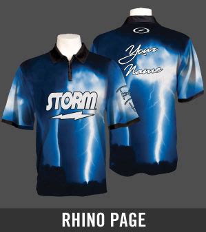 custom storm bowling shirts