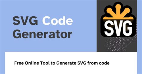 custom svg code generator