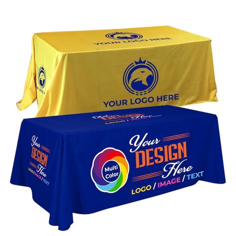 Custom Table Throws Trade Shows