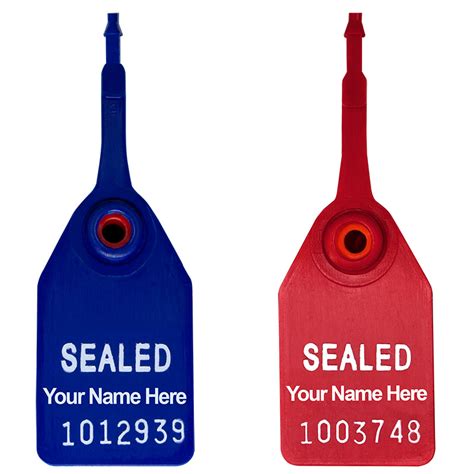 Custom Tamper Seals
