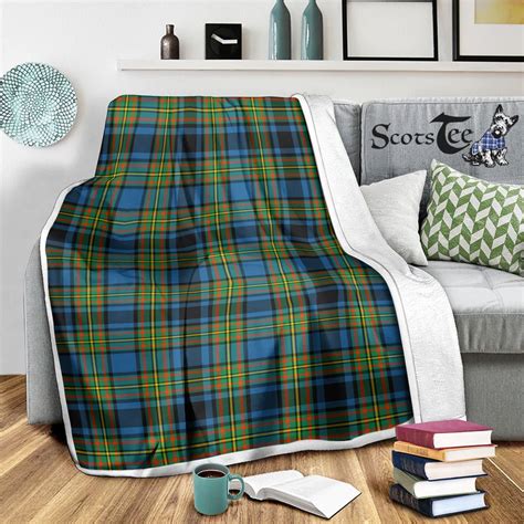Custom Tartan Throw Blanket
