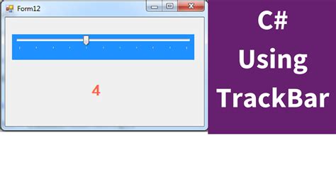 Custom Track Bar C#